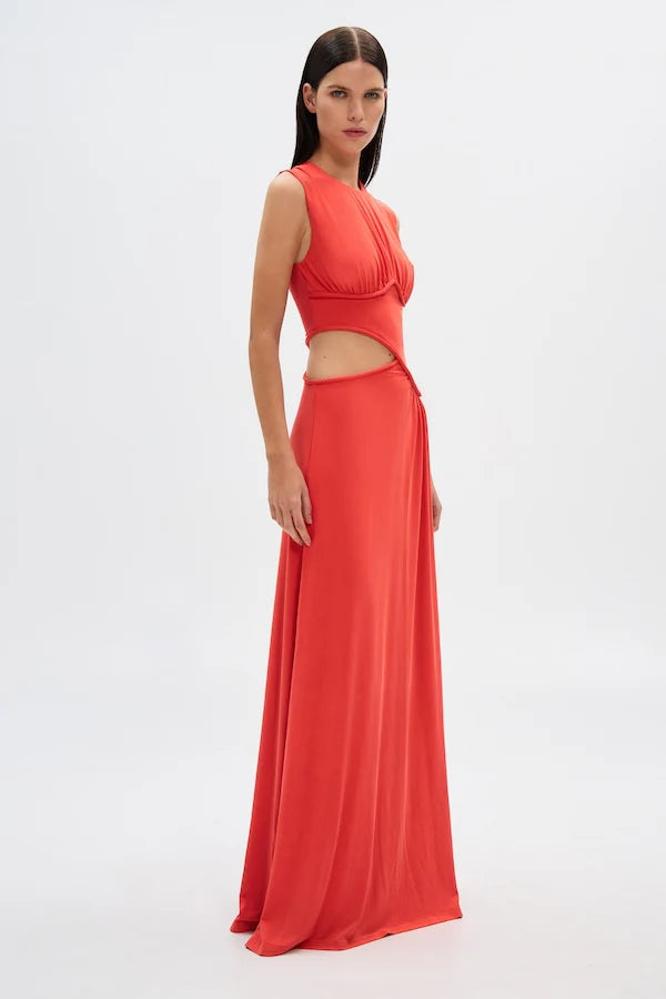 Misha Sierra Jersey Gown