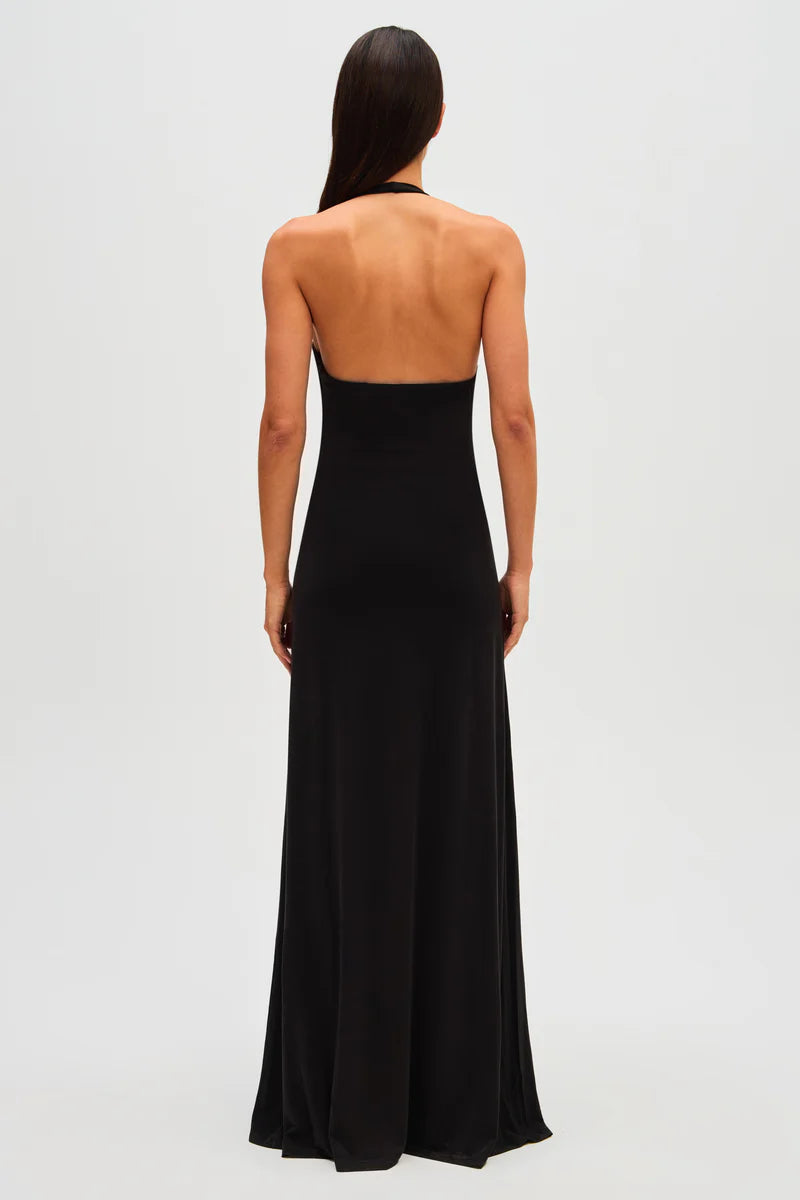 Jennifer Cupro Maxi Dress