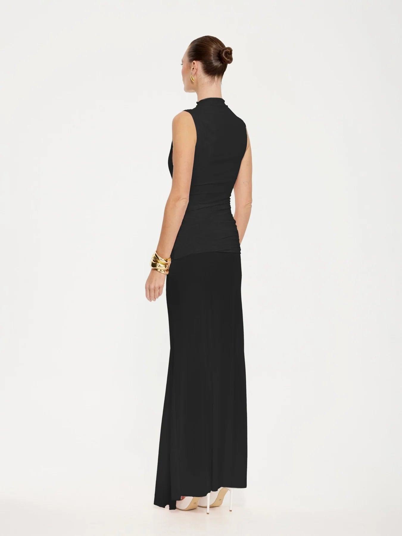 Roza Maxi Dress in Black